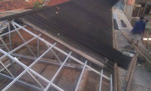 renovasi atap kontrakan cikarang