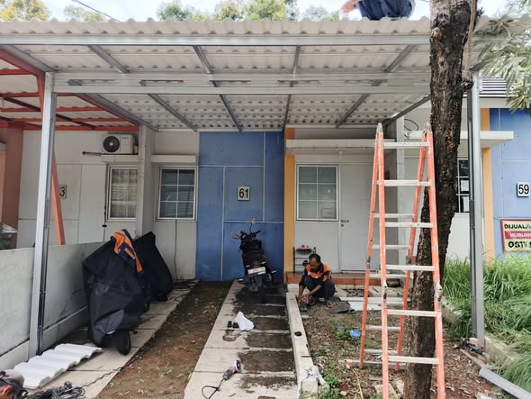 kanopi taman lembah hijau lippo